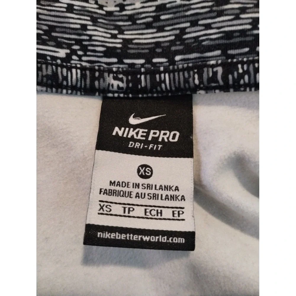 Nike Pro Warm Subtle Print 1/2 Zip Pullover‎ Heather